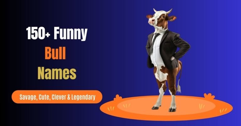 Funny Bull Names
