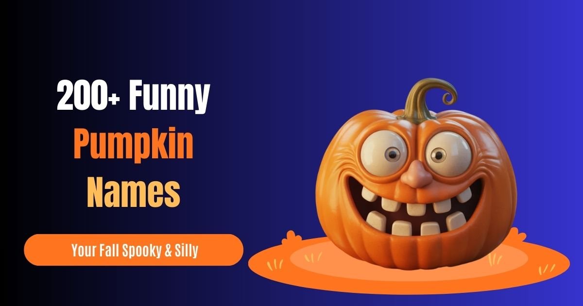 Funny Pumpkin Names