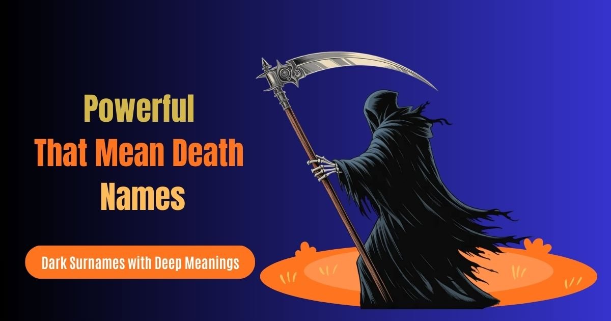 200+ Powerful Last Names That Mean Death: Dark Surnames with Deep Meanings