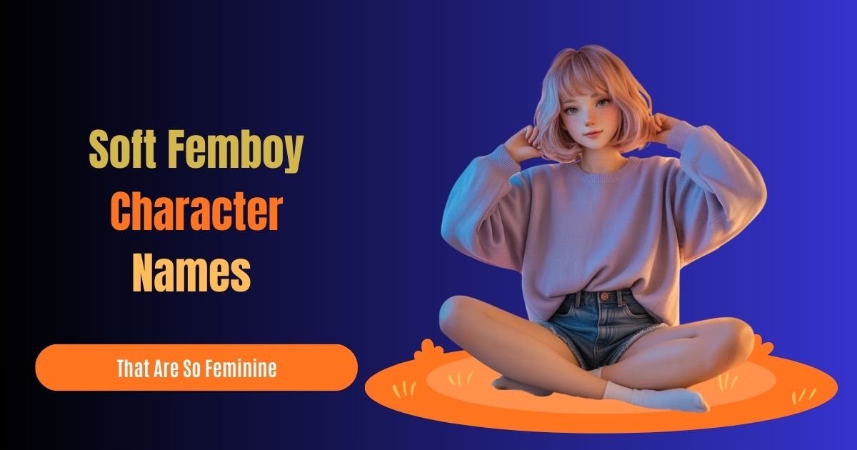 260 Soft Femboy Character Names That Are So Feminine