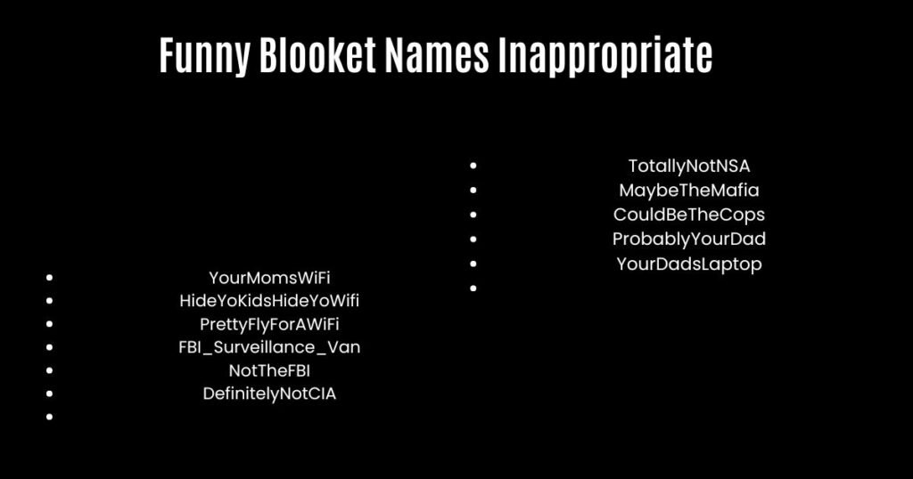 Funny Blooket Names Inappropriate