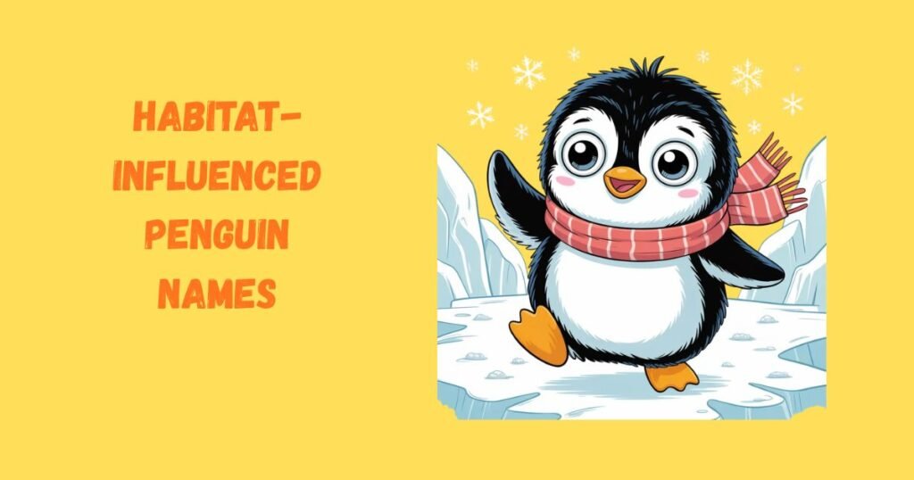 Habitat-Influenced Penguin Names