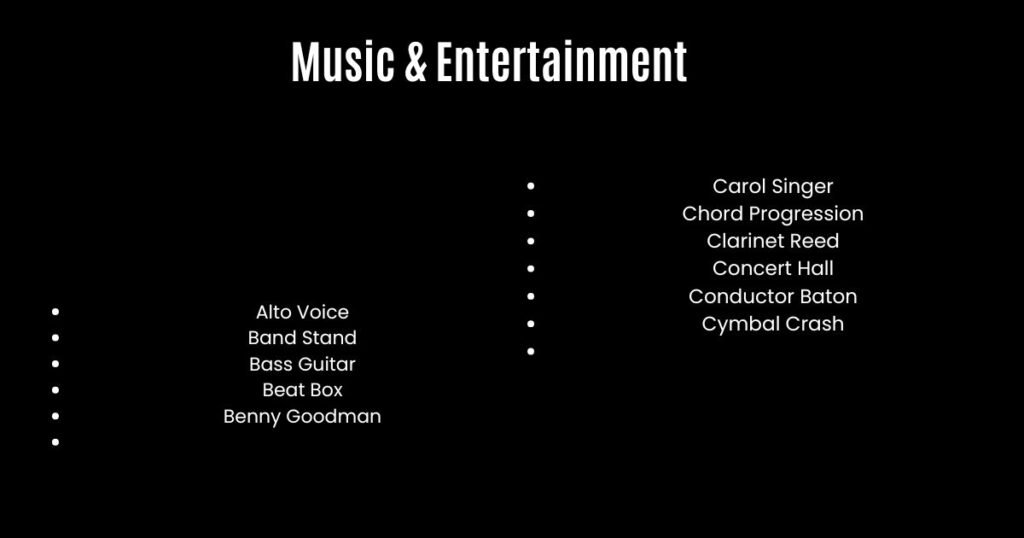 Music & Entertainment