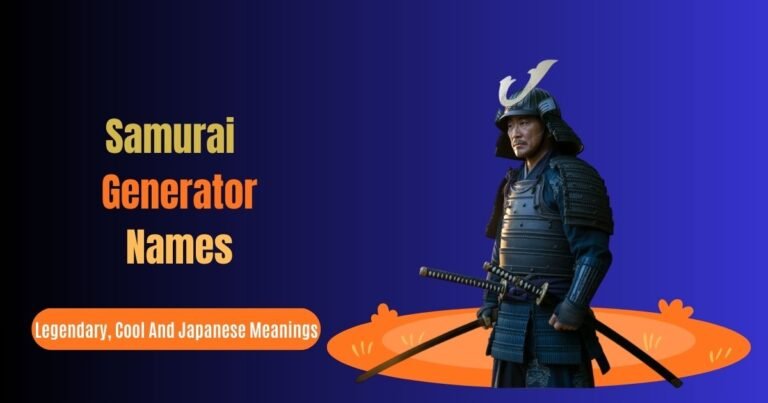 Samurai Names Generator: Legendary, Cool And Japanese Meanings
