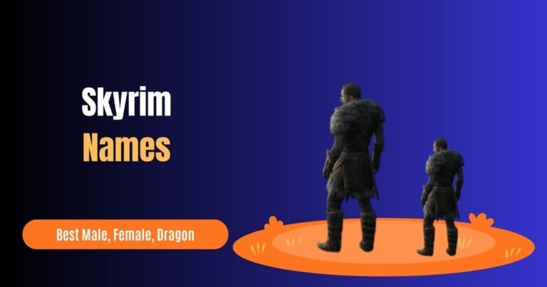 Skyrim Names Generator – Best Male, Female, Dragon & Character Name Ideas