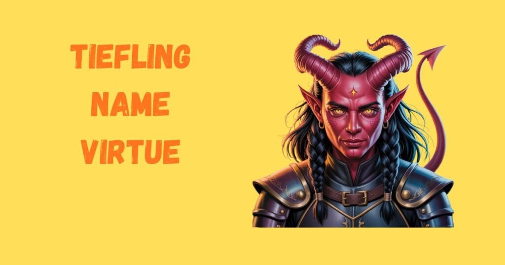 Tiefling Name Virtue