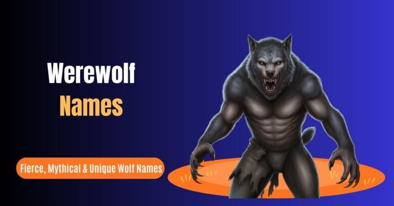 Werewolf Name Generator – Fierce, Mythical & Unique Wolf Names